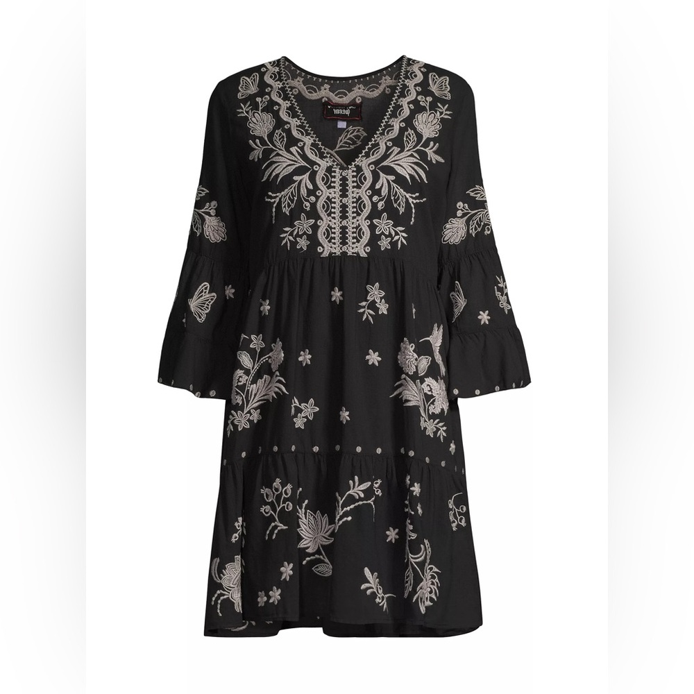 Johnny was Malo tiered minidress size XS